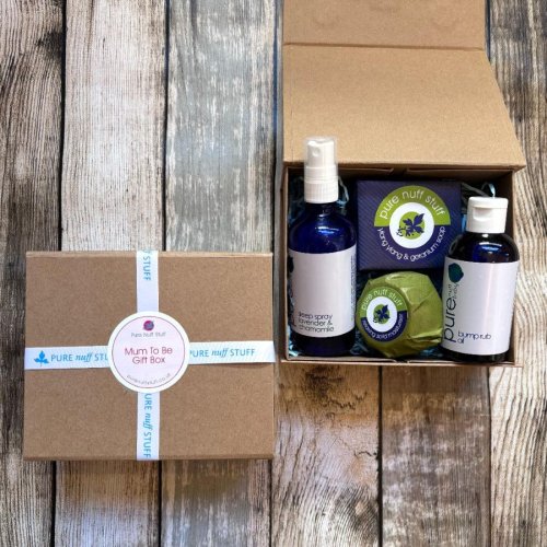 mum to be gift box from pure nuff stuff